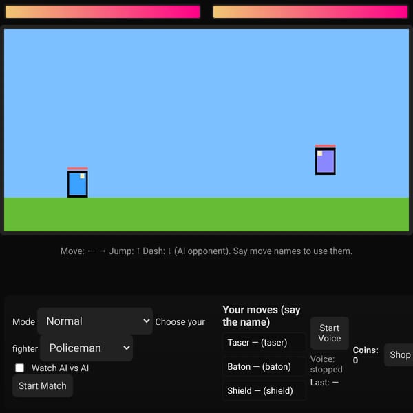 Pixel Voice Fighters