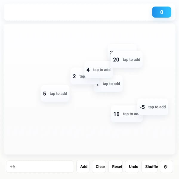 Number Sandbox