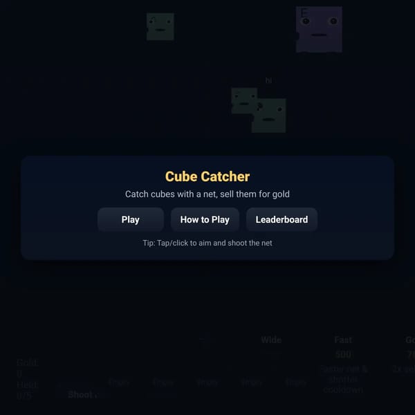 Cube Catcher