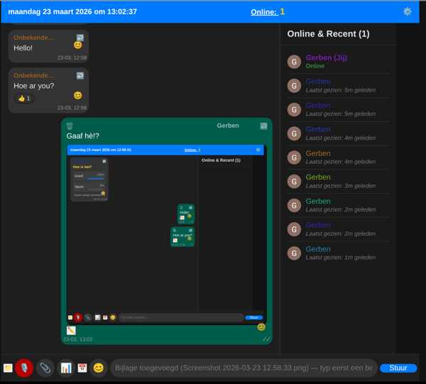 (NEW UPDATE!) LIVE CHAT!!! Officiëel in websim!