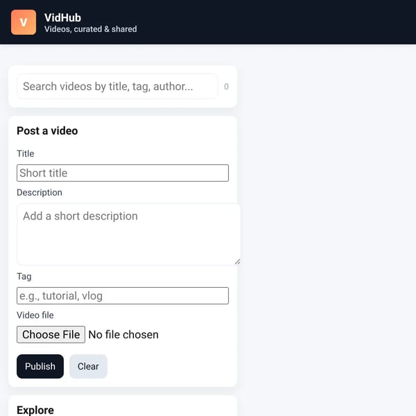 Vidhub
