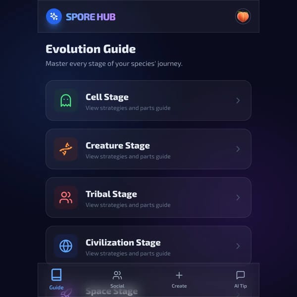 SPORE: Galactic Guide & Community