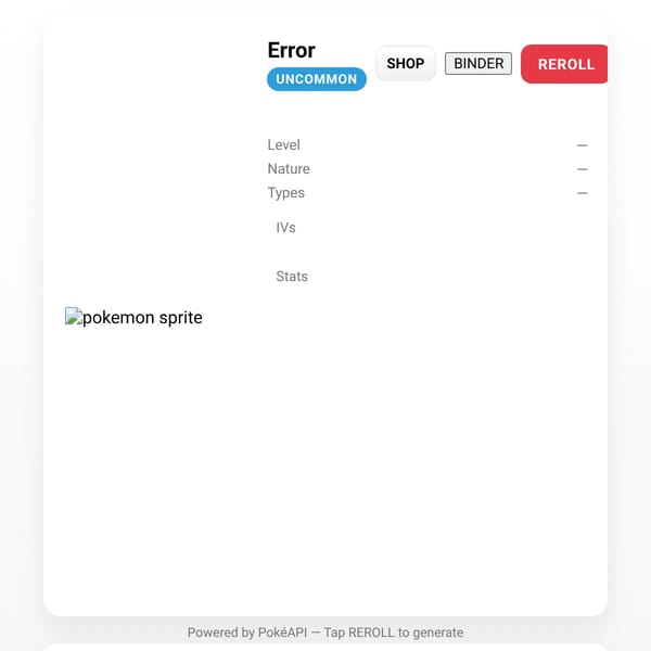RNG Pokémon