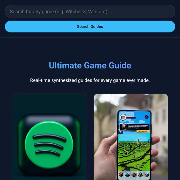 Ultimate Game Guide