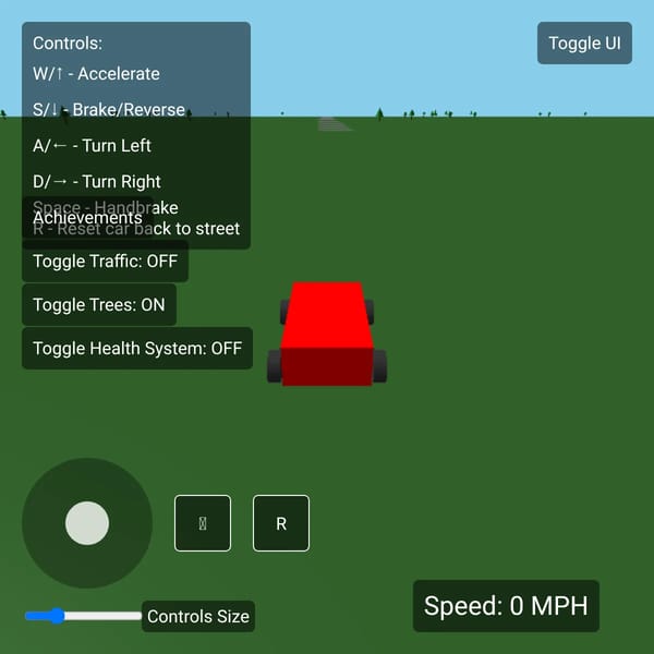 3D Driving Game