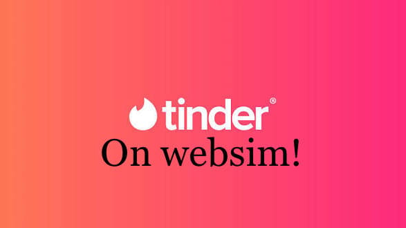 Tinder on websim!