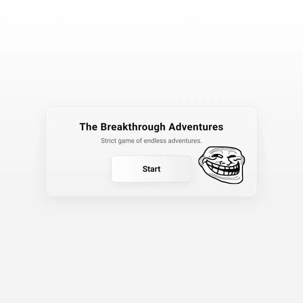 The Breakthrough Adventures