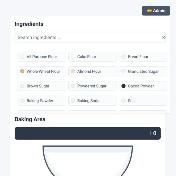 Cozy Bakery Game