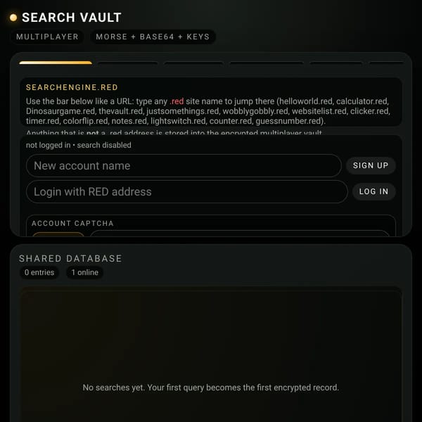 Encrypted Database Search DB