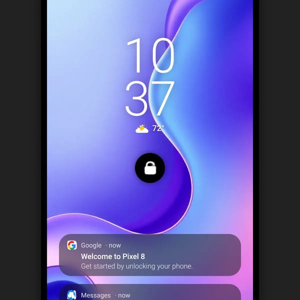 Pixel 8 Home Screen [fixed bugs] drawn the google logo with no ai