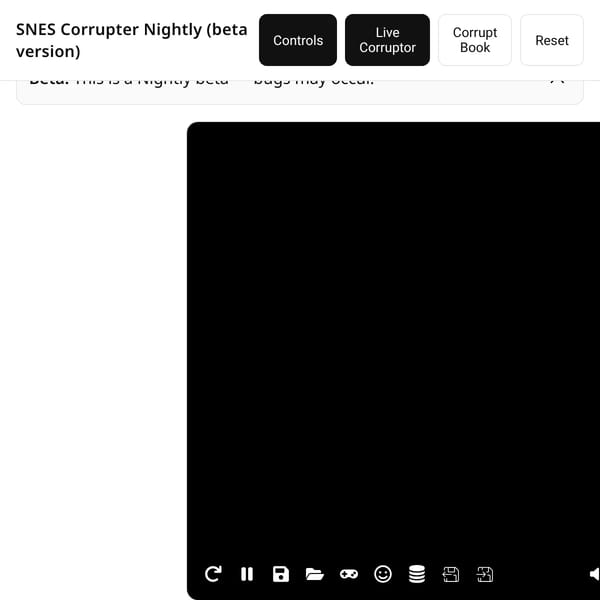 SNES Corrupter Nightly (beta version)