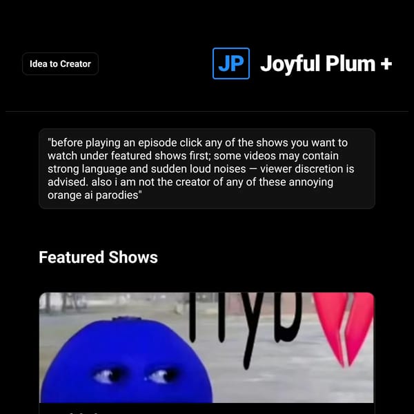 Joyful Plum + Extras