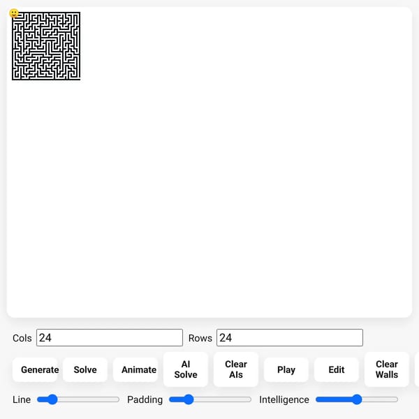 2D Maze Generator
