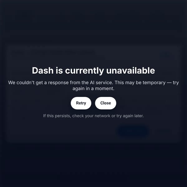 Dash - Chat with AI characters. Unlimited.