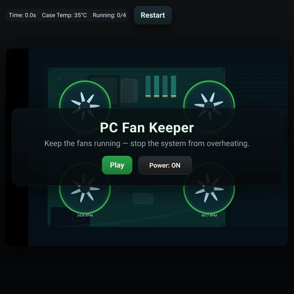PC Fan Keeper