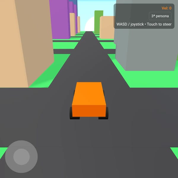 Juego 3D - Coche en la ciudad