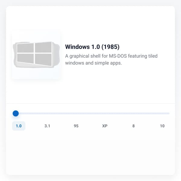 Windows evolution