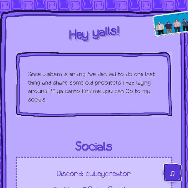My profile