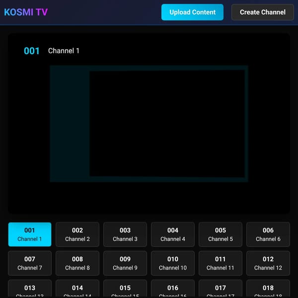 Kosmi TV Channels