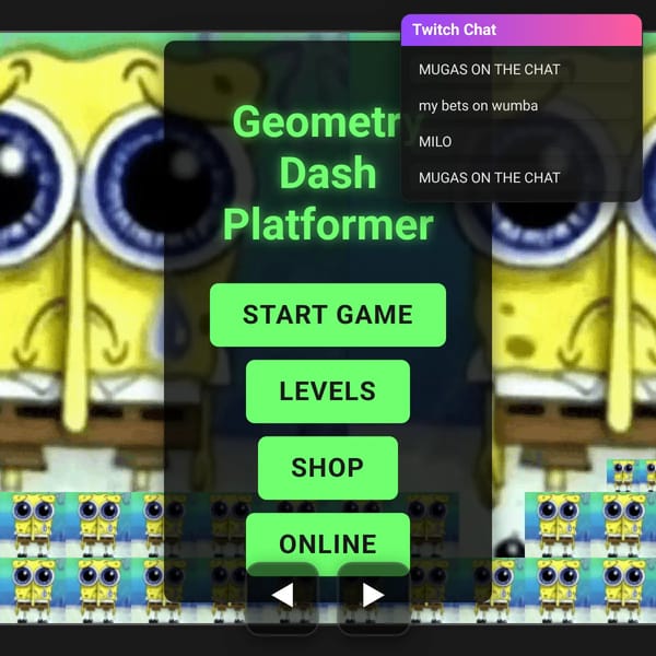 Geometry Dash Platformer