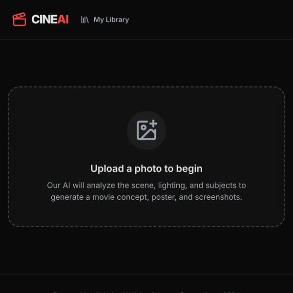 CineAI - Image to Movie Generator