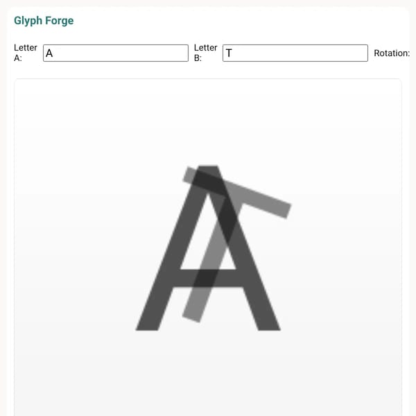 AlphaNation — generative alphabet, map & history