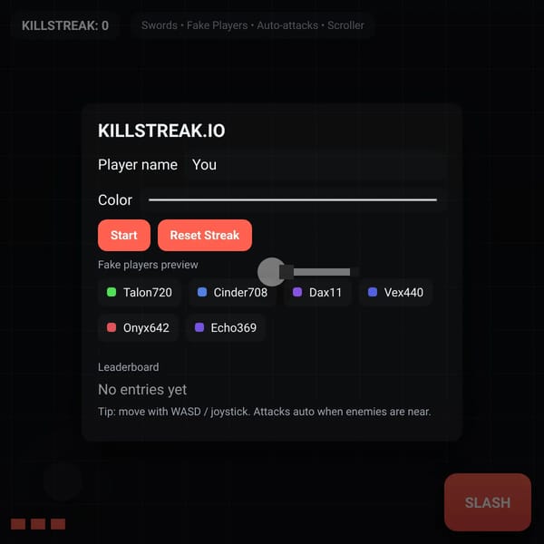 KILLSTREAK.IO