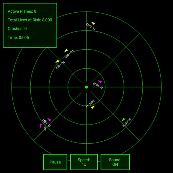 Plane Tracker Simulator