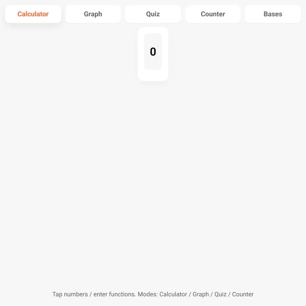 Calculator sandbox