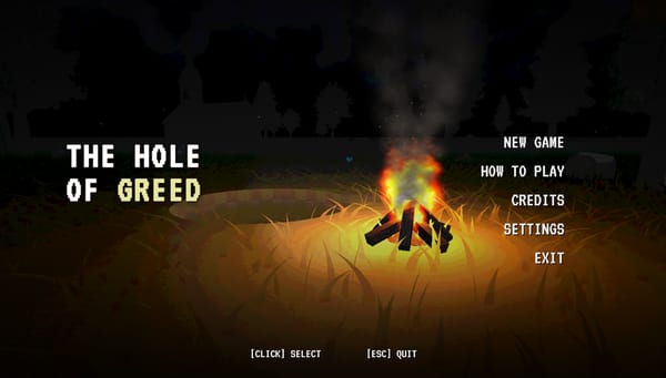 The Hole Of Greed