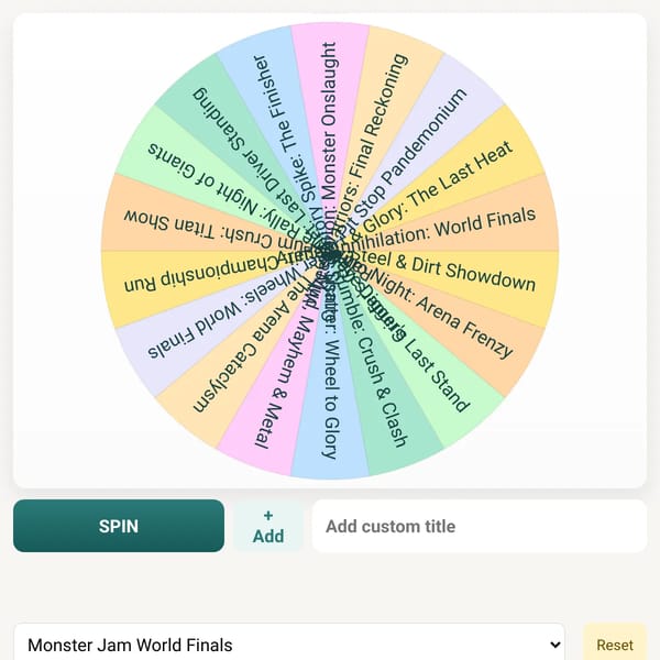 Custom Title Spinner