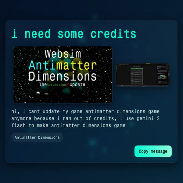 Credits Request