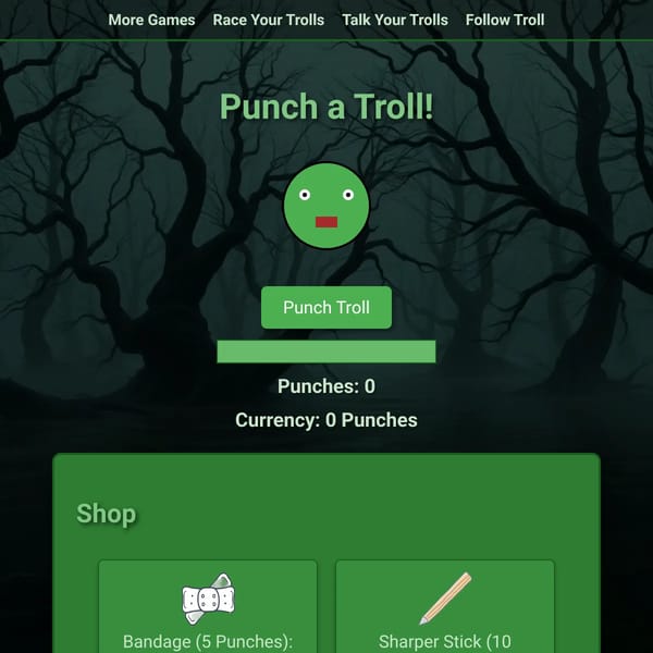 Punch a Troll Simulator