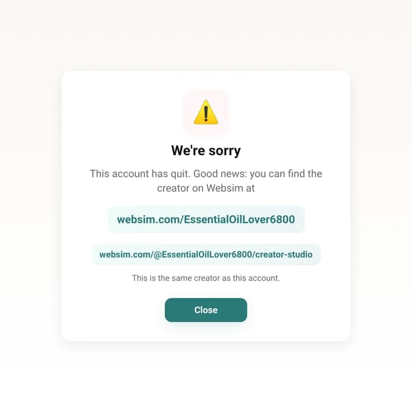 Account Closed