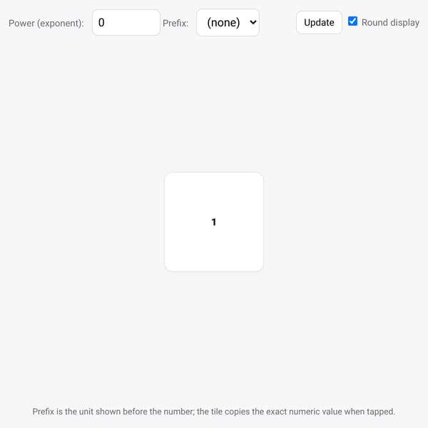 2048 Tiles Generator