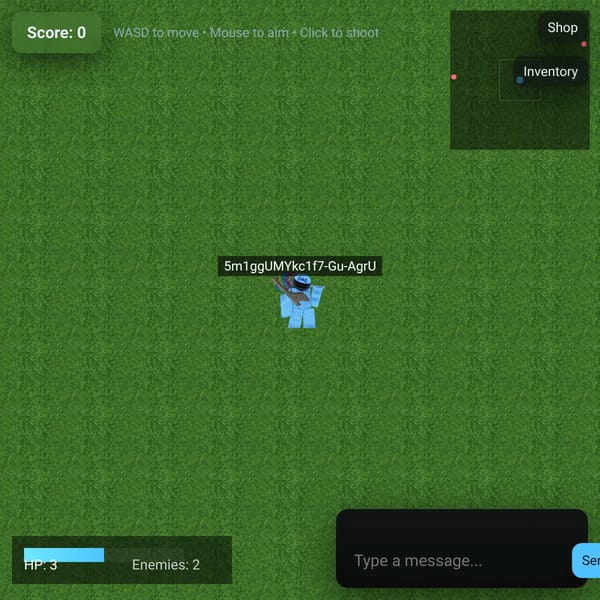 Bluudud Freeroam Shooter
