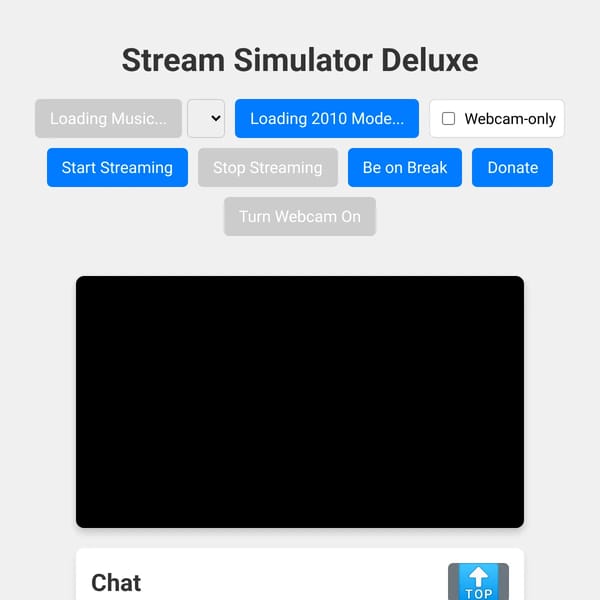 Stream Simulator Deluxe