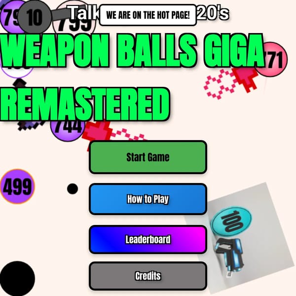 Weapon Balls GIGA remastered