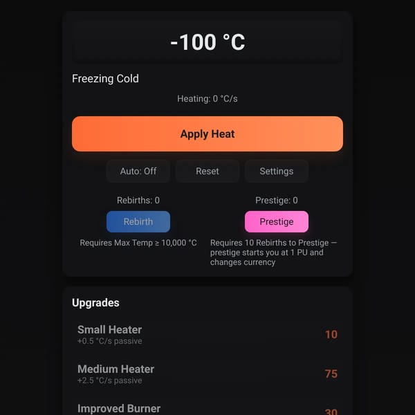 Heat Incremental