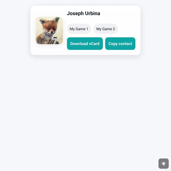 My profile
