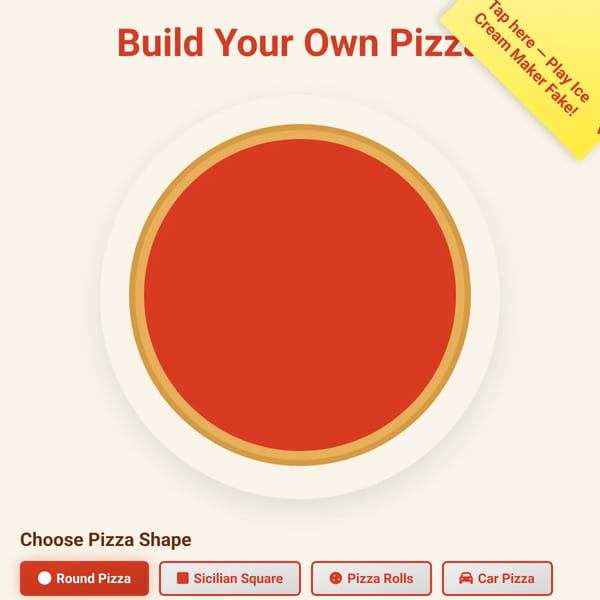Pizza Maker fake version