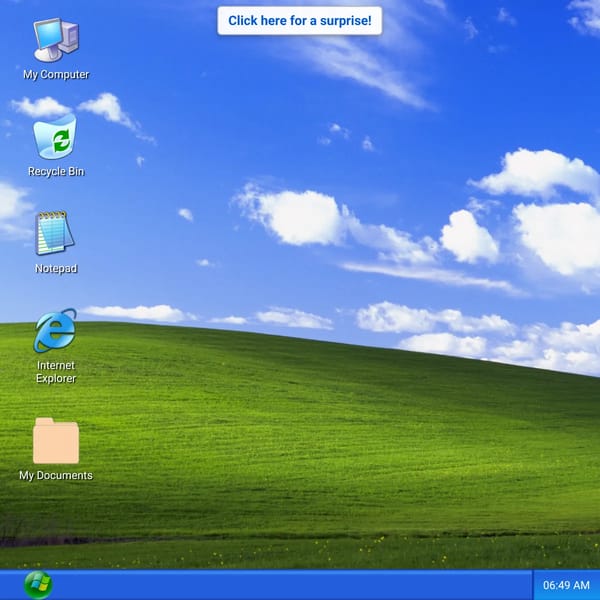 Windows XP Simulator