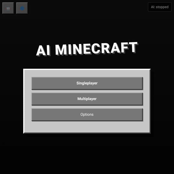 AI Minecraft (mini)