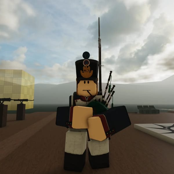 Never Use A Bagpipe, French Soldier