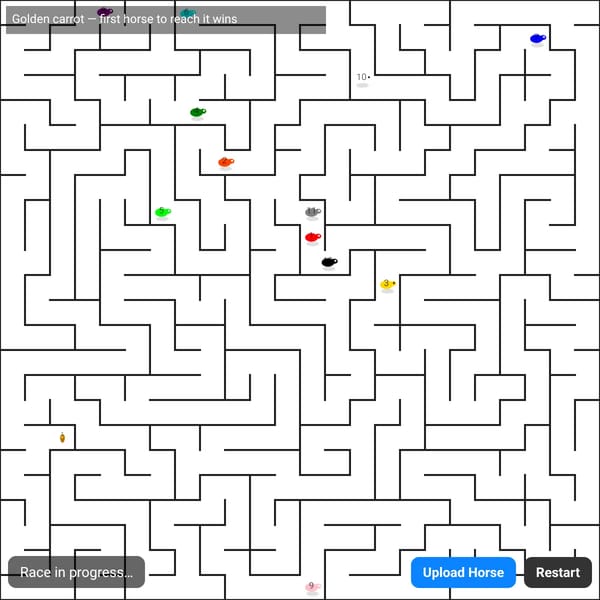Golden Carrot Maze