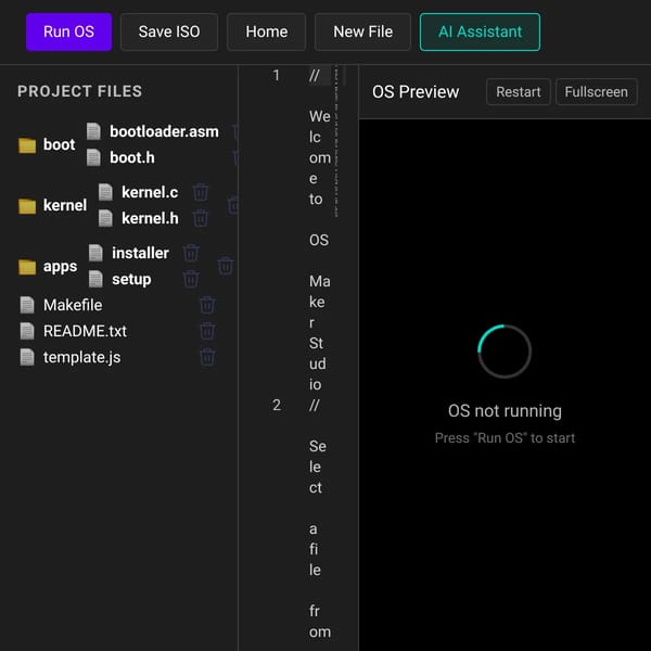 OS Maker Studio