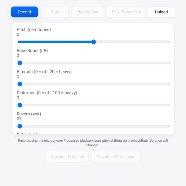 Voice Changer
