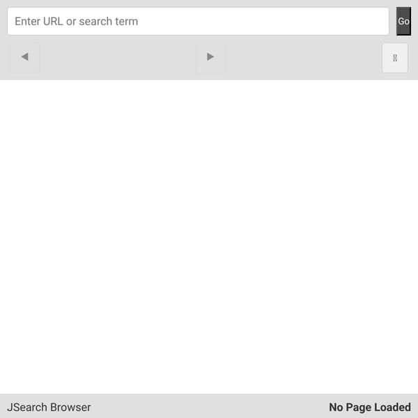 J Browser - custom web rendering engine
