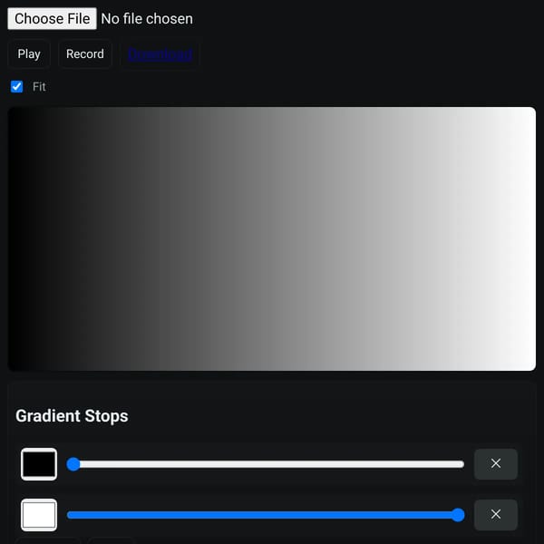 Gradient Map Video