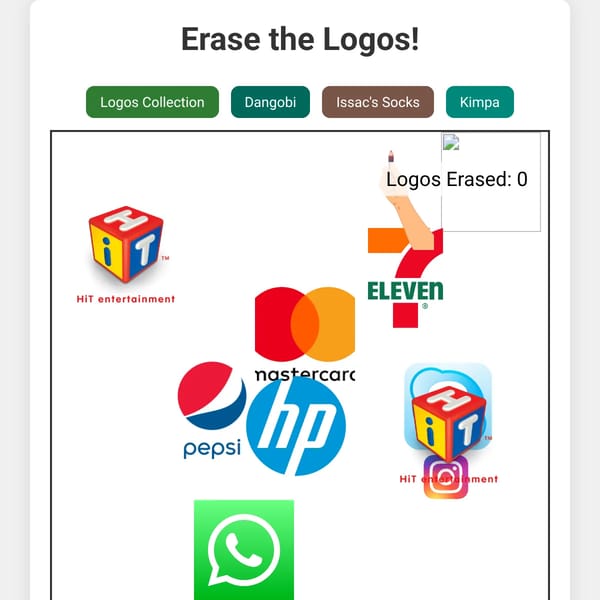 Logo Eraser Game